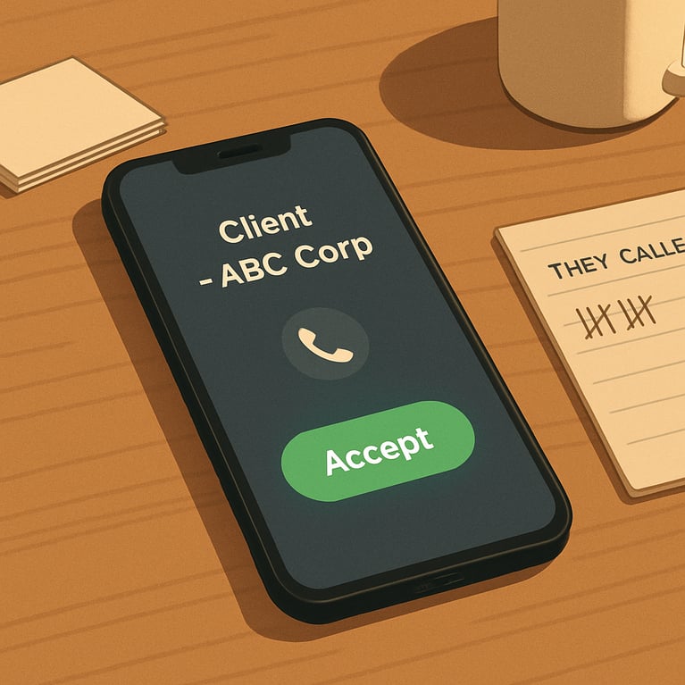 Who Called Who Last?